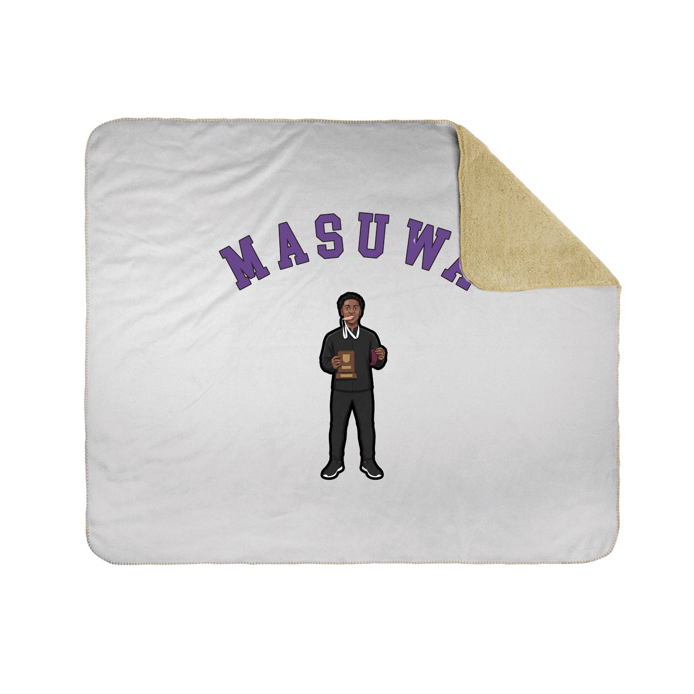 Throw Blanket — Shirsey Arch in White