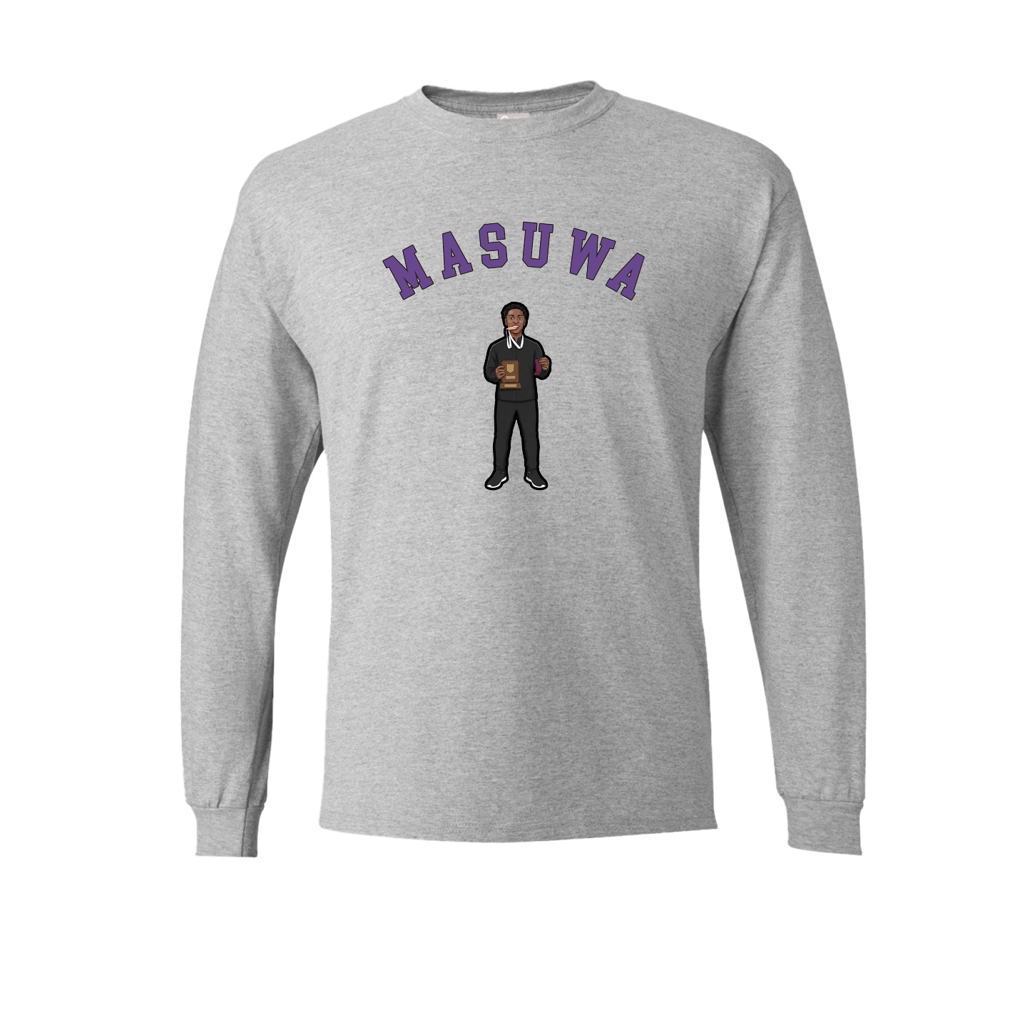 Long Sleeve Tee — Shirsey Arch in Grey
