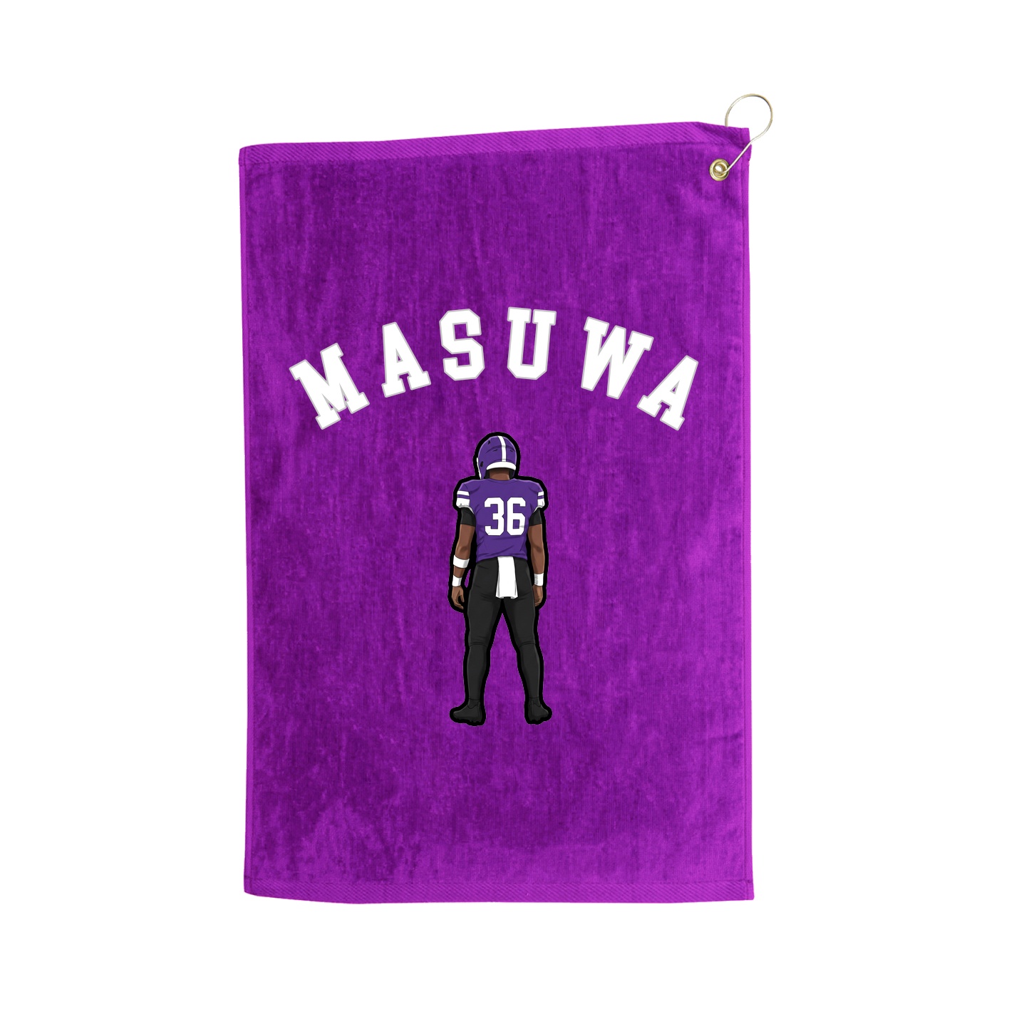 Golf Towel — Shirsey Arch in Purple