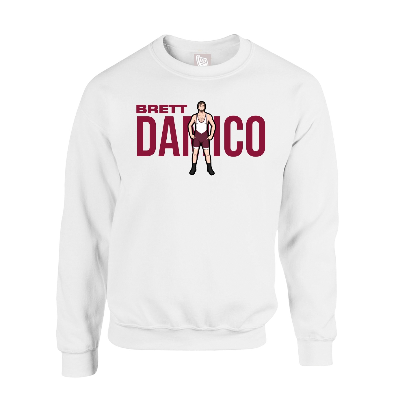 Fleece Crew — Player Name in White
