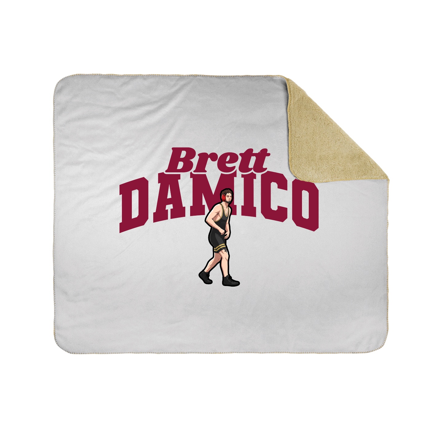 Throw Blanket — Signature Arch in White