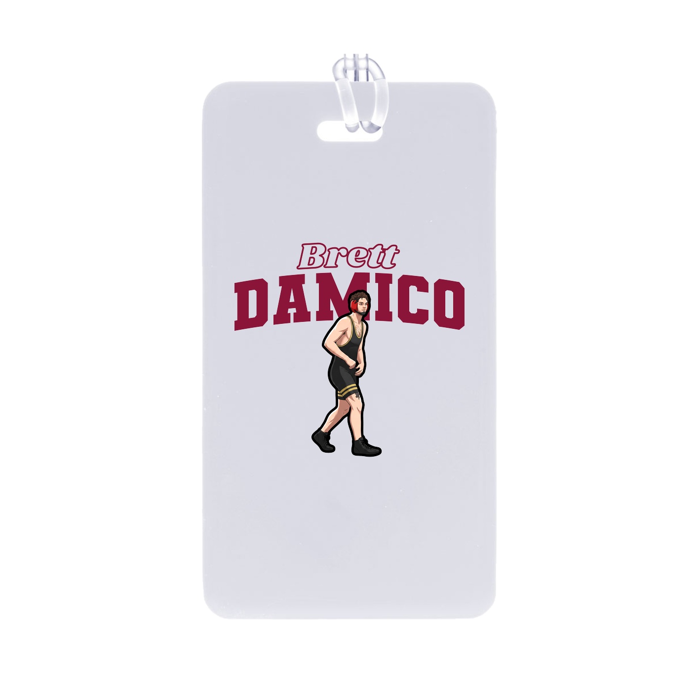 Bag Tag — Name Arch in Classic
