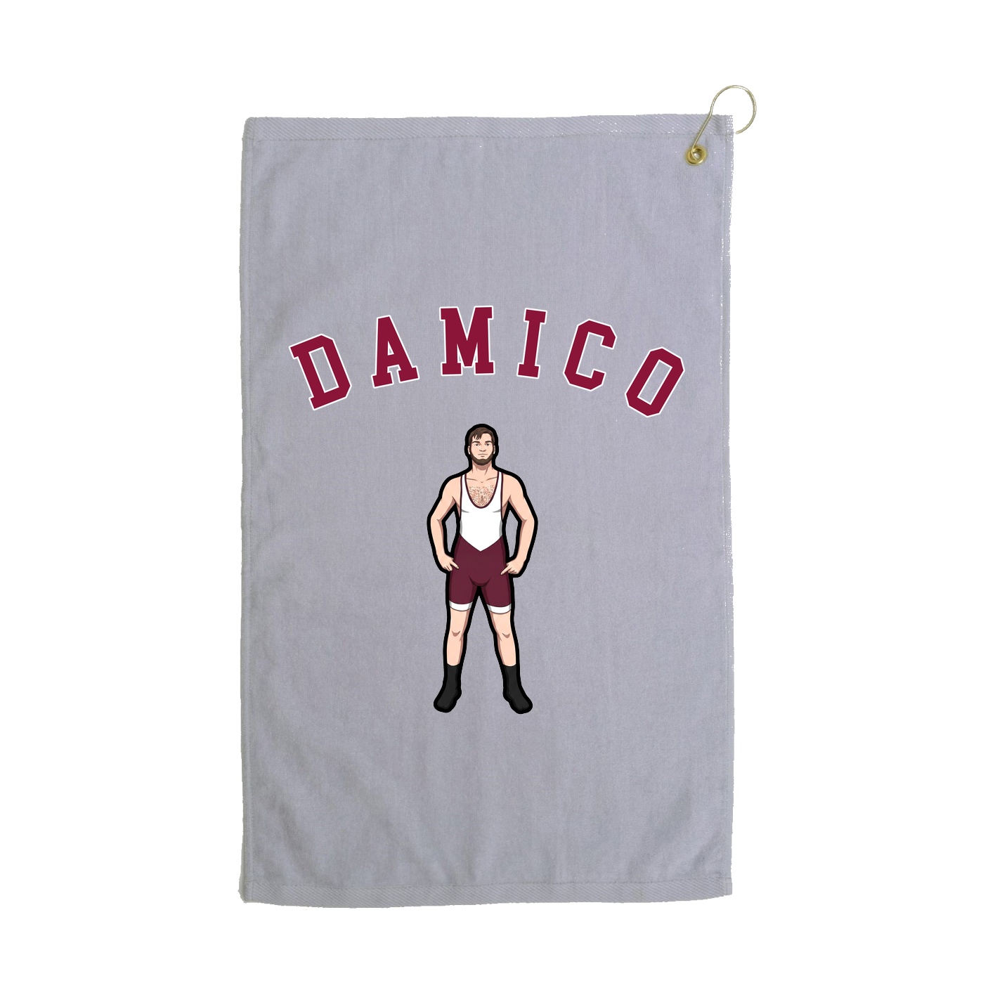 Golf Towel — Shirsey Arch in Grey