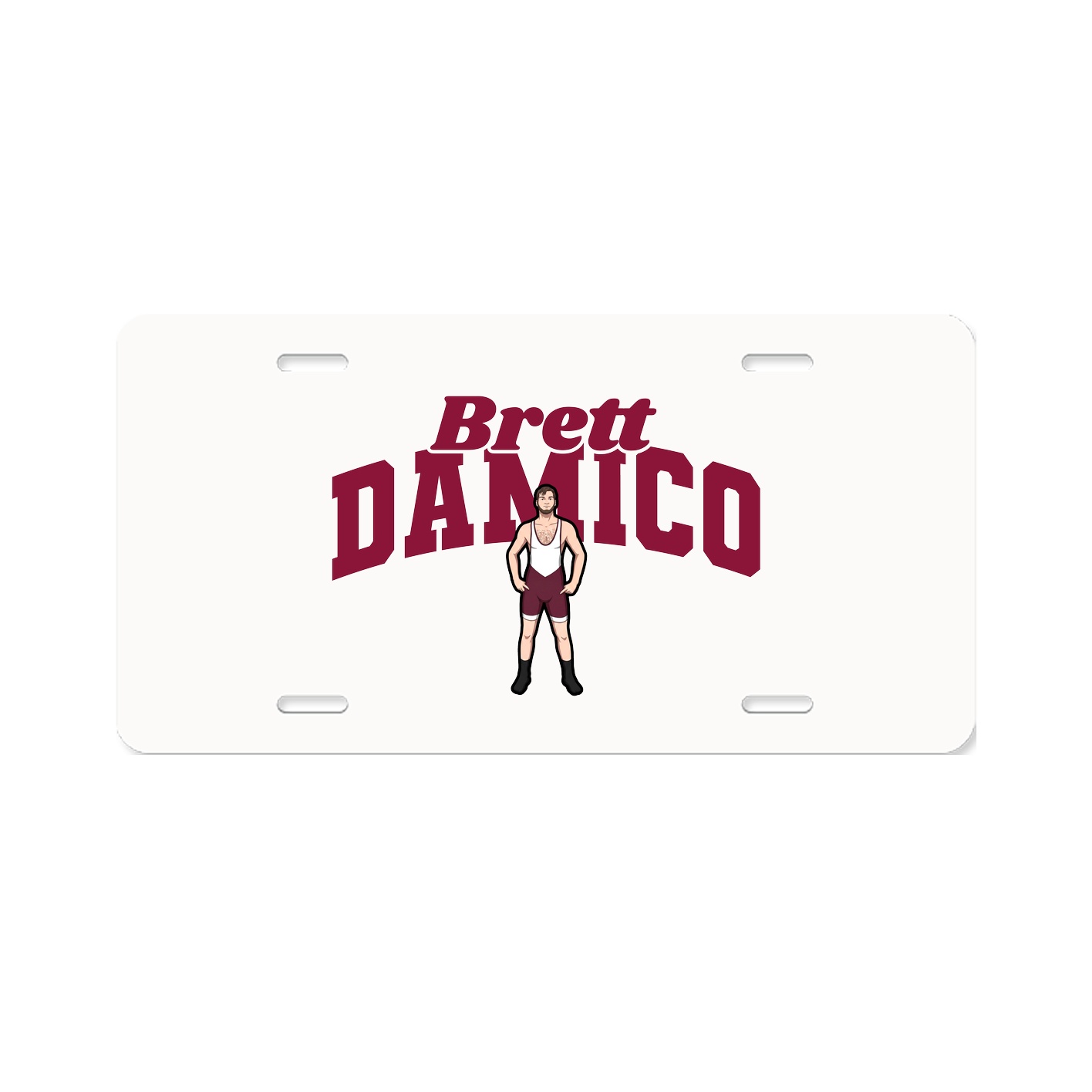 License Plate — Signature Arch in Classic