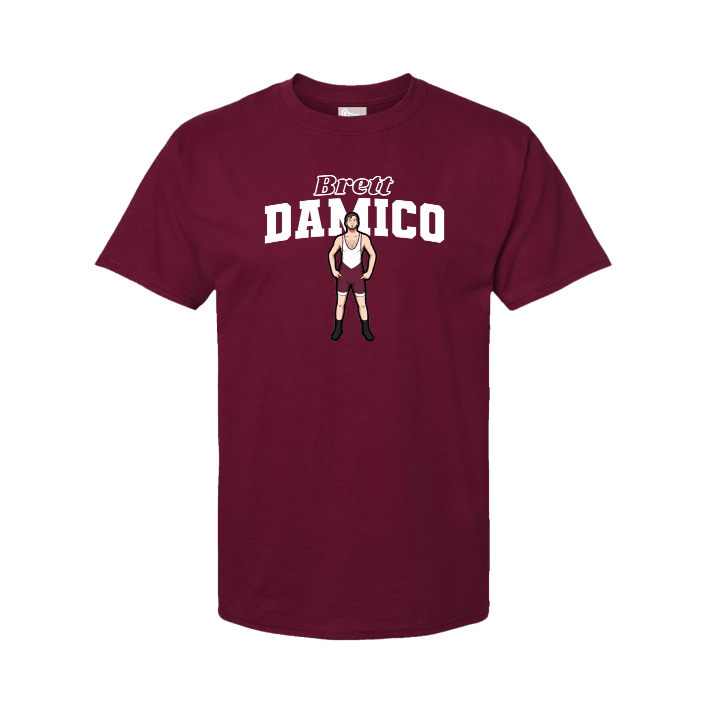 Tee — Name Arch in Cardinal
