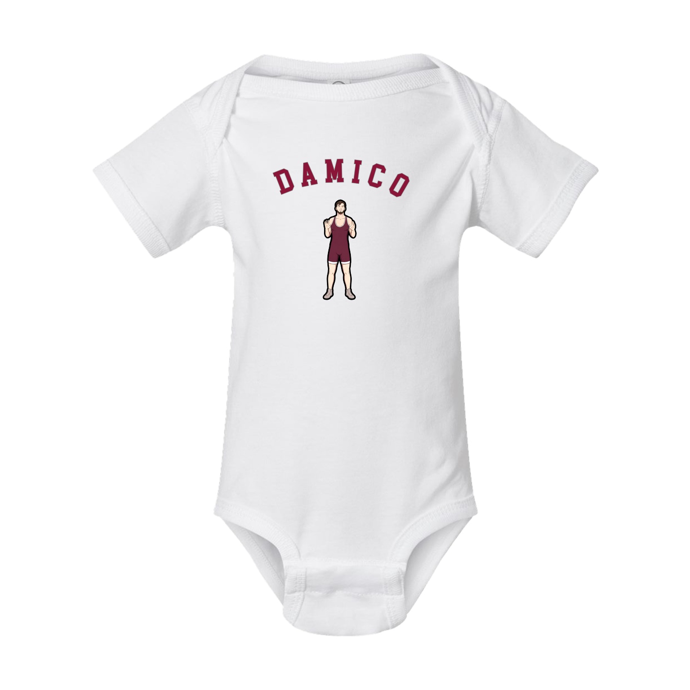 Baby Onesie — Shirsey Arch in White