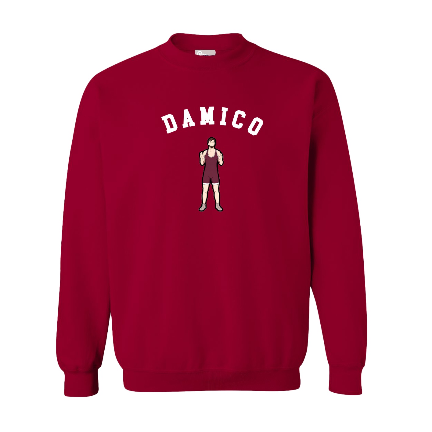 Fleece Crew — Shirsey Arch in Cardinal