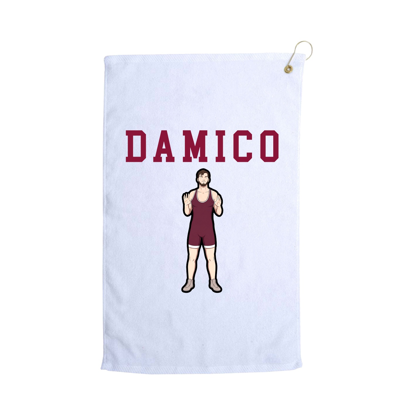 Golf Towel — Shirsey in White
