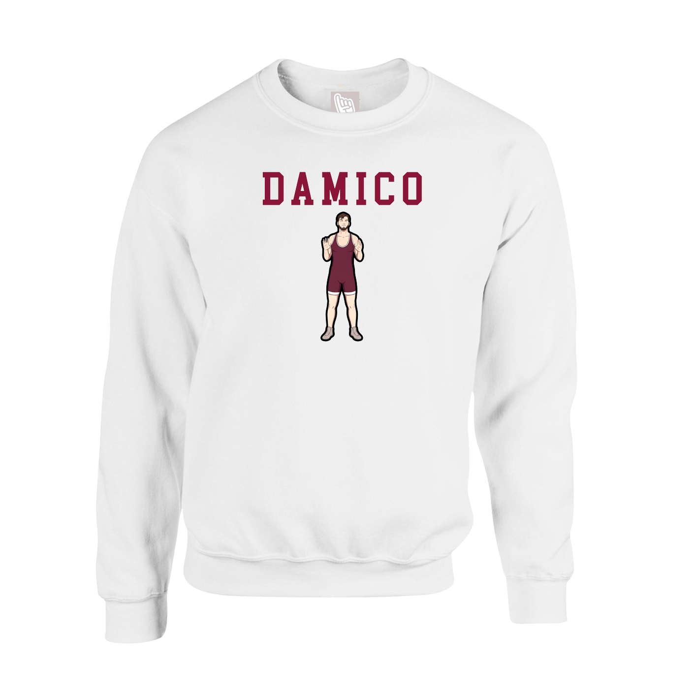 Fleece Crew — Shirsey in White