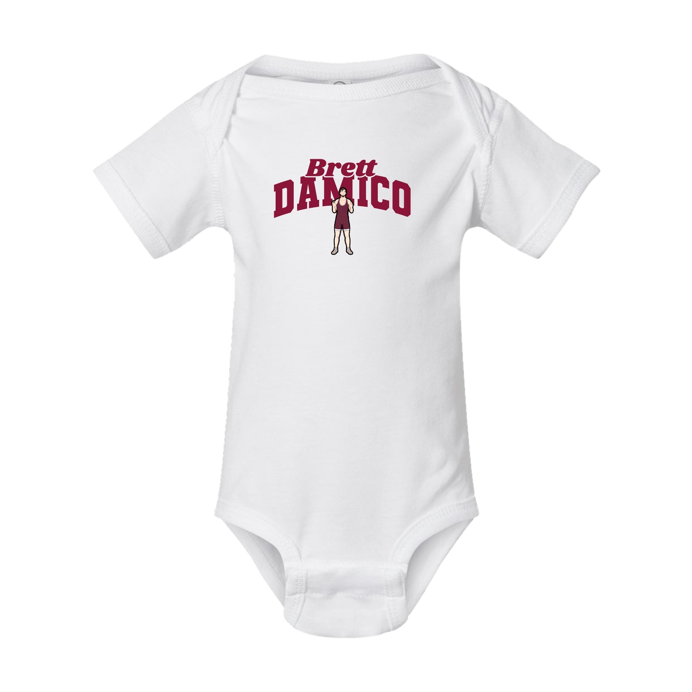 Baby Onesie — Signature Arch in White