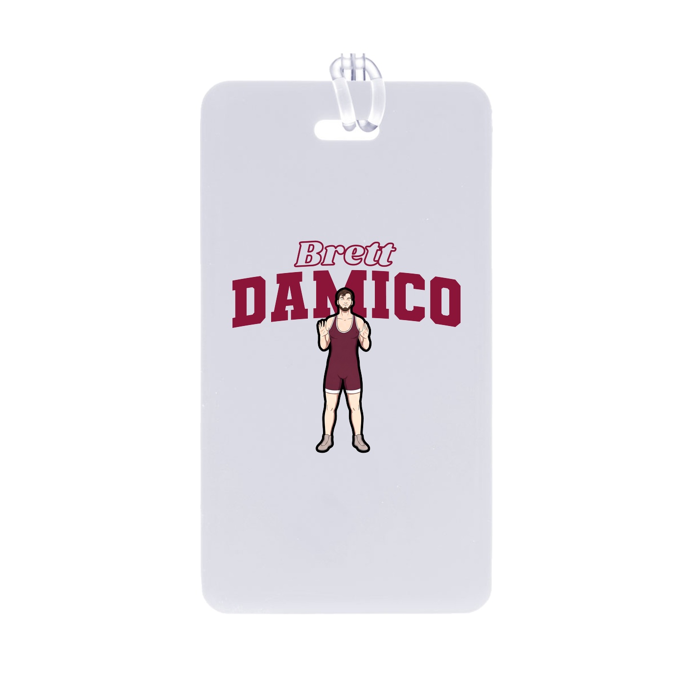 Bag Tag — Name Arch in Classic
