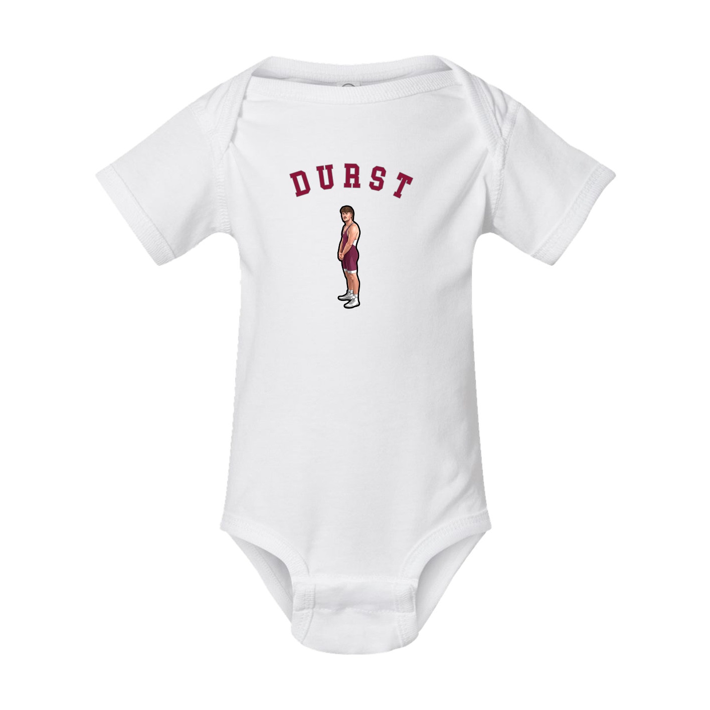 Baby Onesie — Shirsey Arch in White