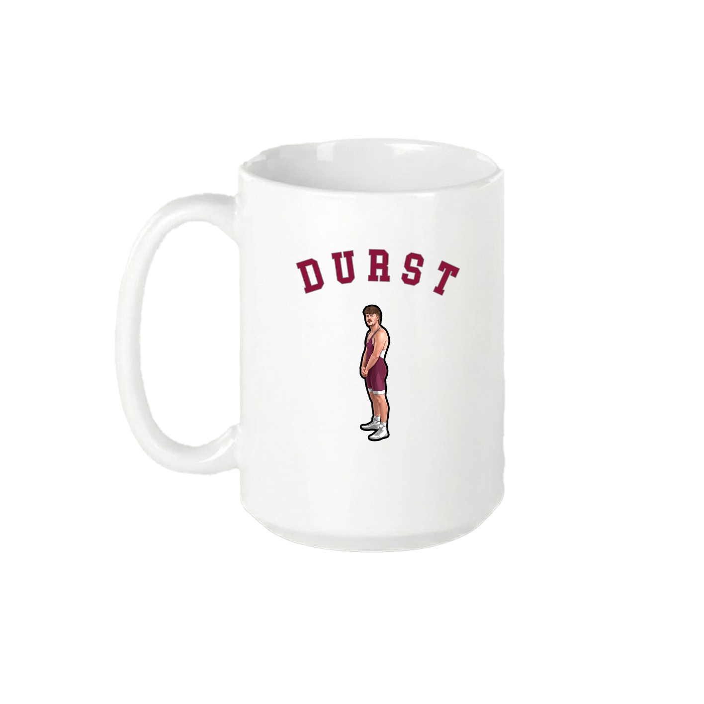 15oz Coffee Mug — Shirsey Arch in White