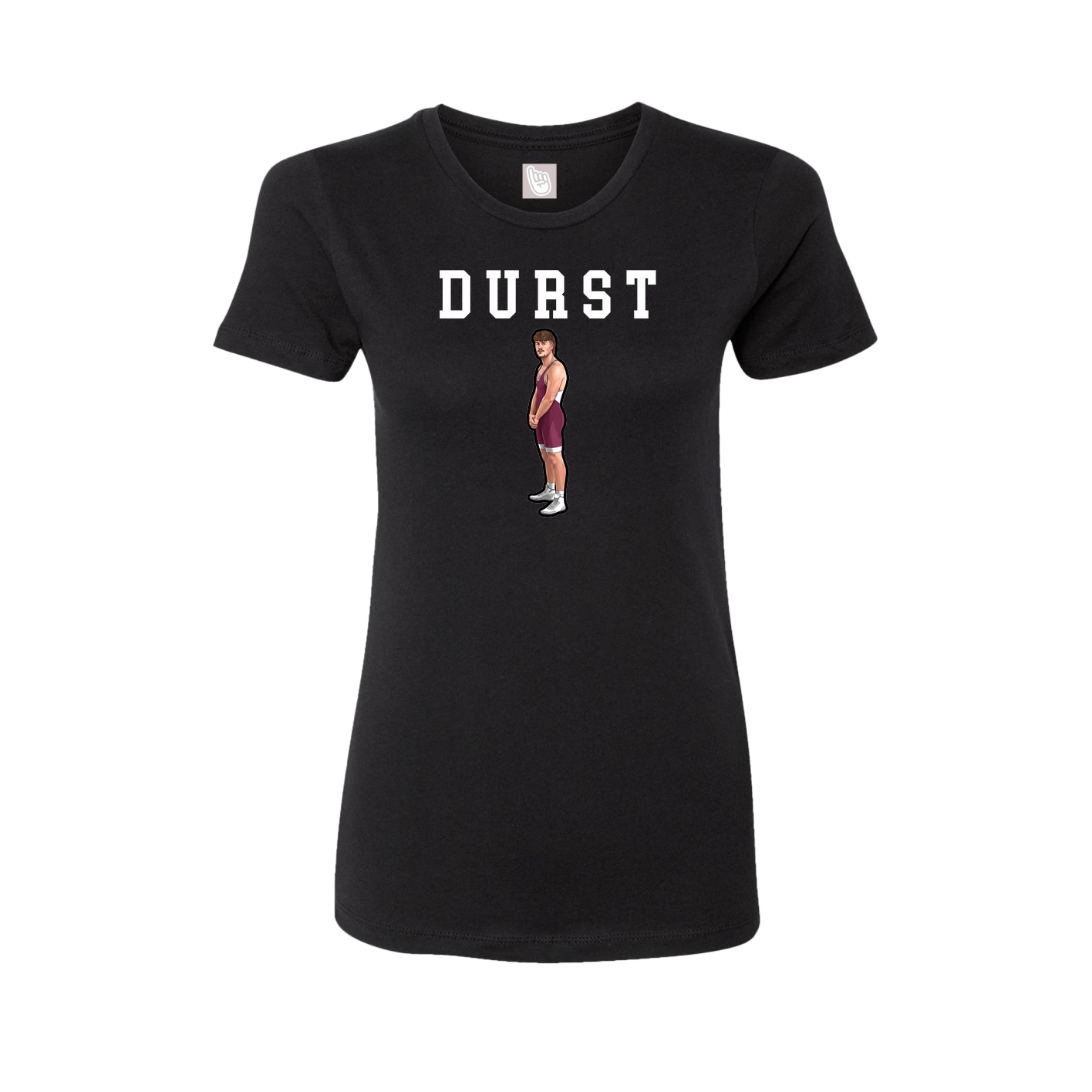 Fitted Women's Tee — Shirsey in Black