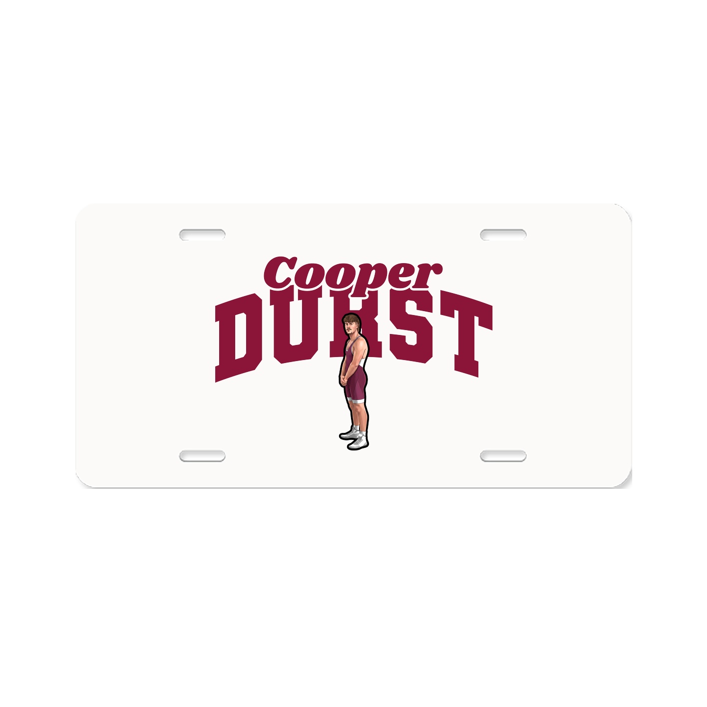 License Plate — Signature Arch in Classic