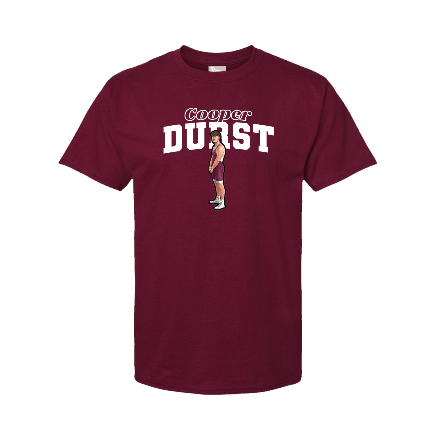 Tee — Name Arch in Cardinal