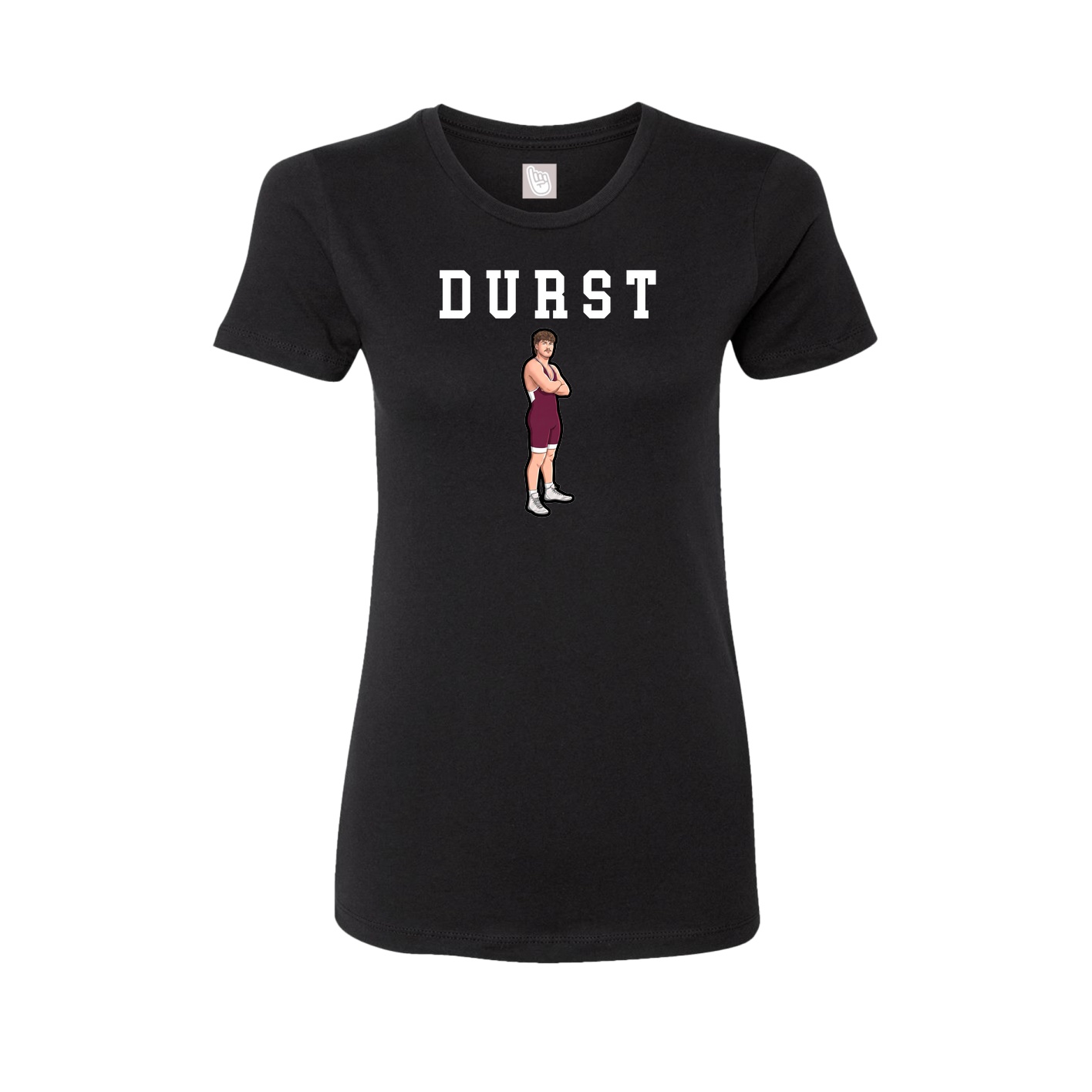Fitted Women's Tee — Shirsey in Black