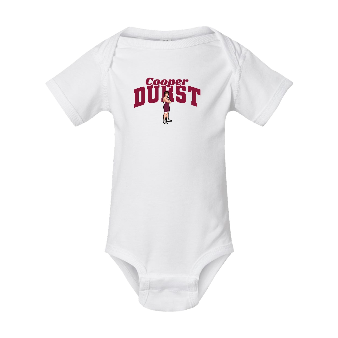 Baby Onesie — Signature Arch in White