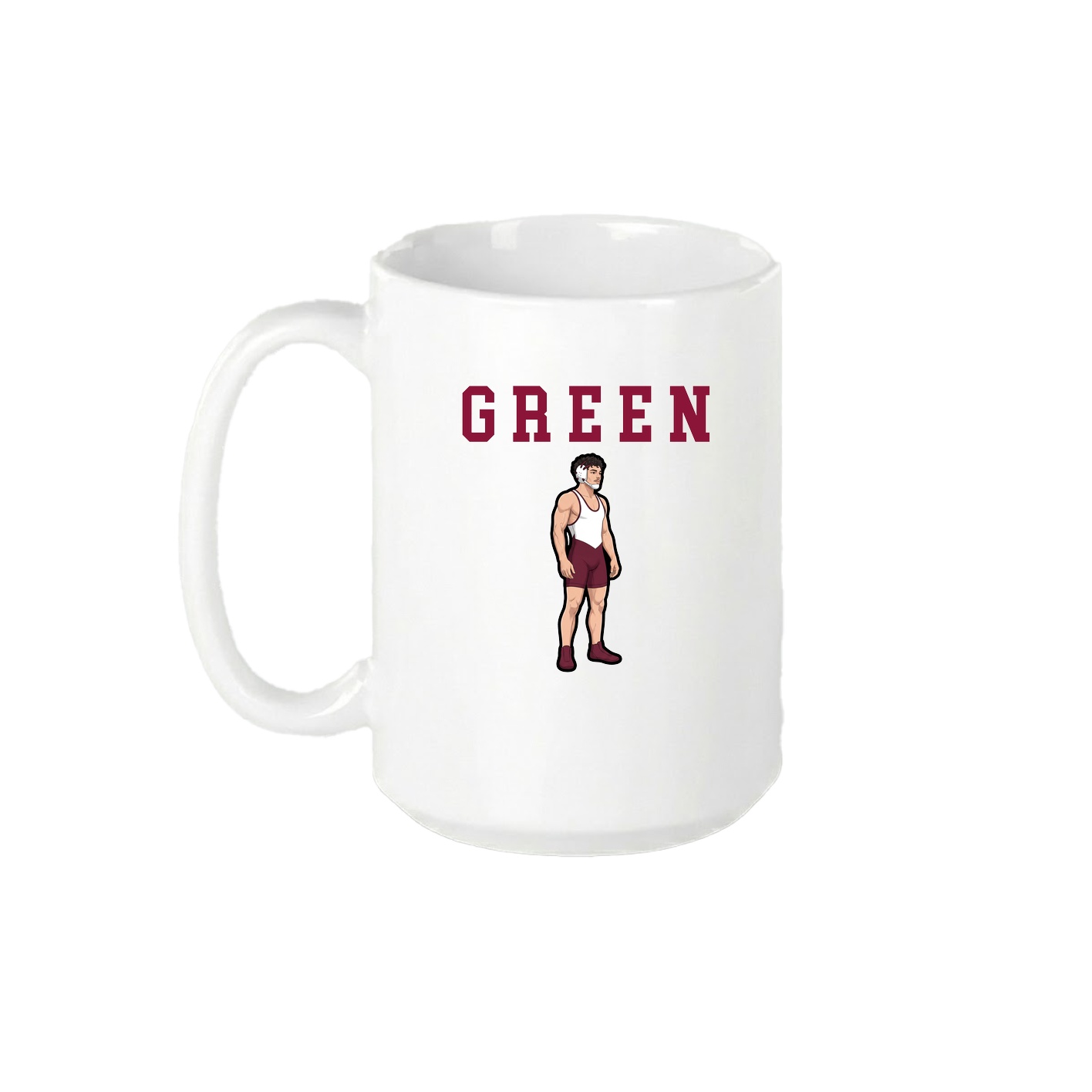 15oz Coffee Mug — Shirsey in White