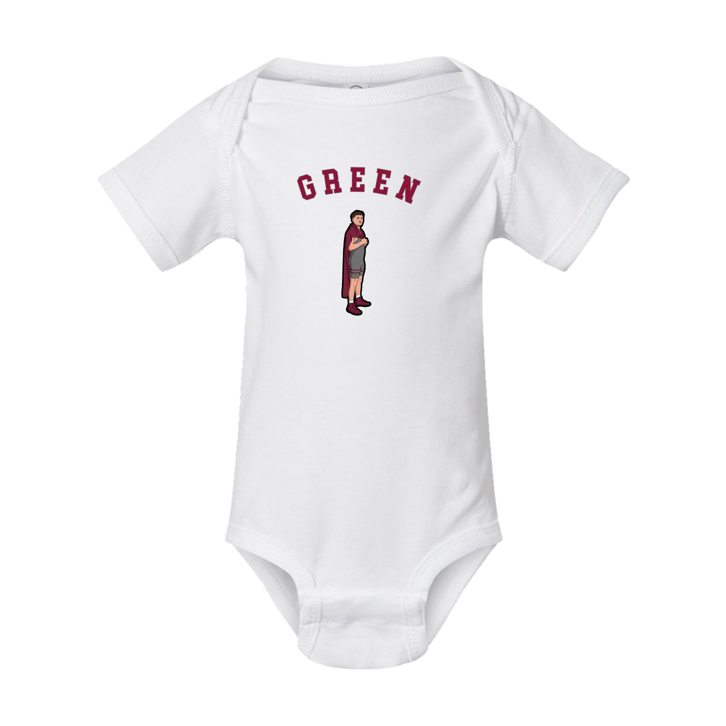 Baby Onesie — Shirsey Arch in White