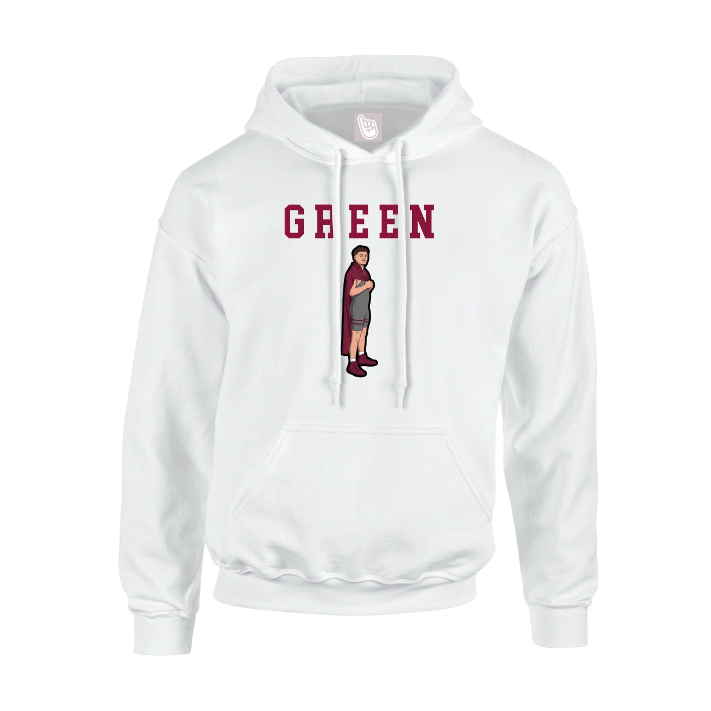 Youth Hoodie — Shirsey in White