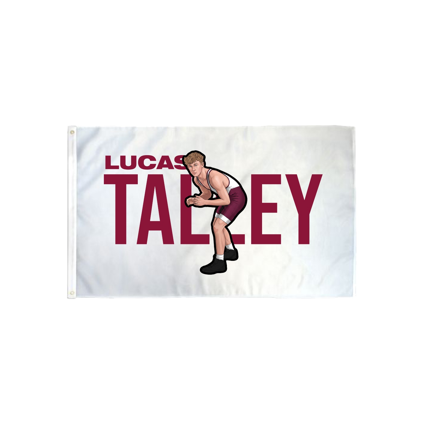 3x5 Flag — Player Name in Classic