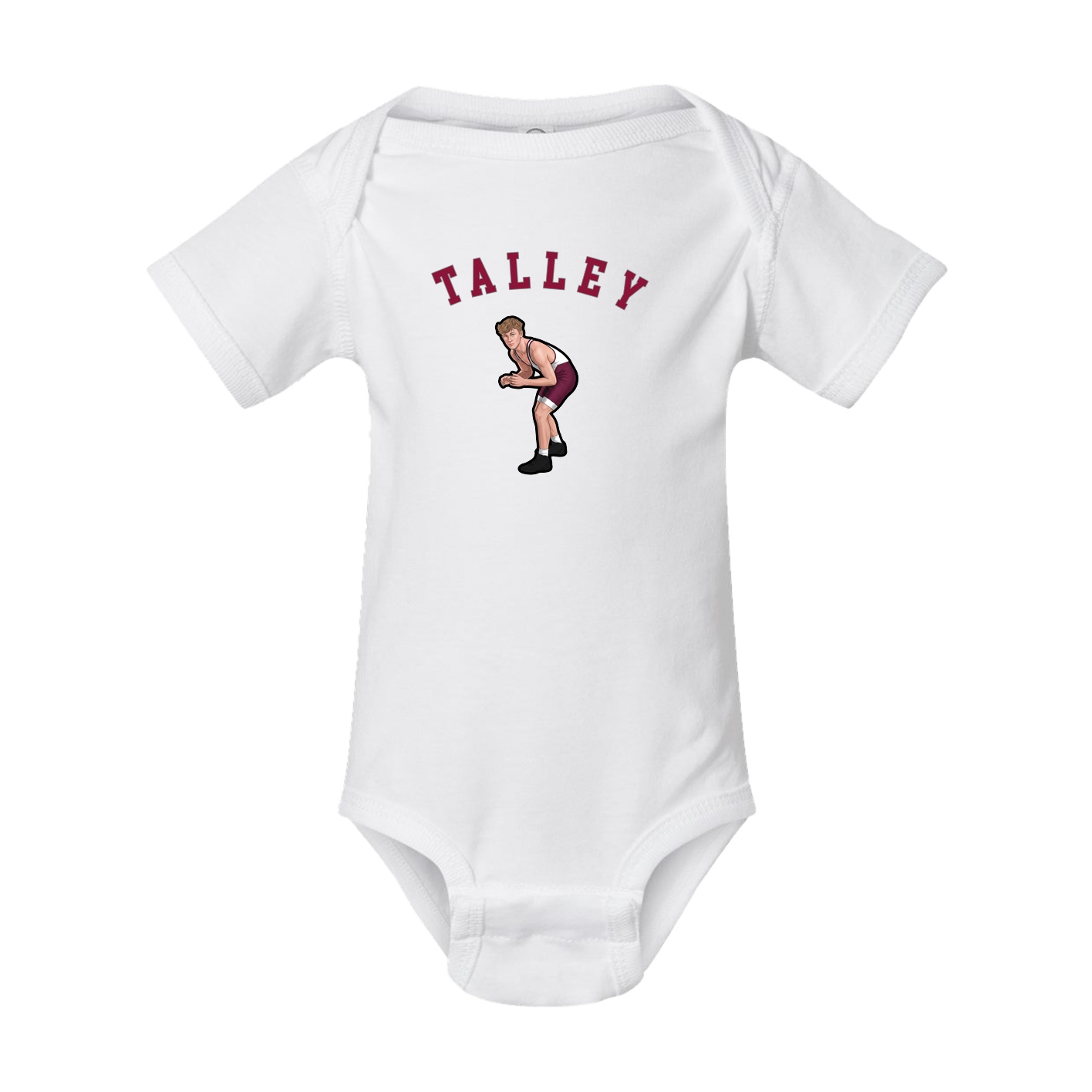 Baby Onesie — Shirsey Arch in White