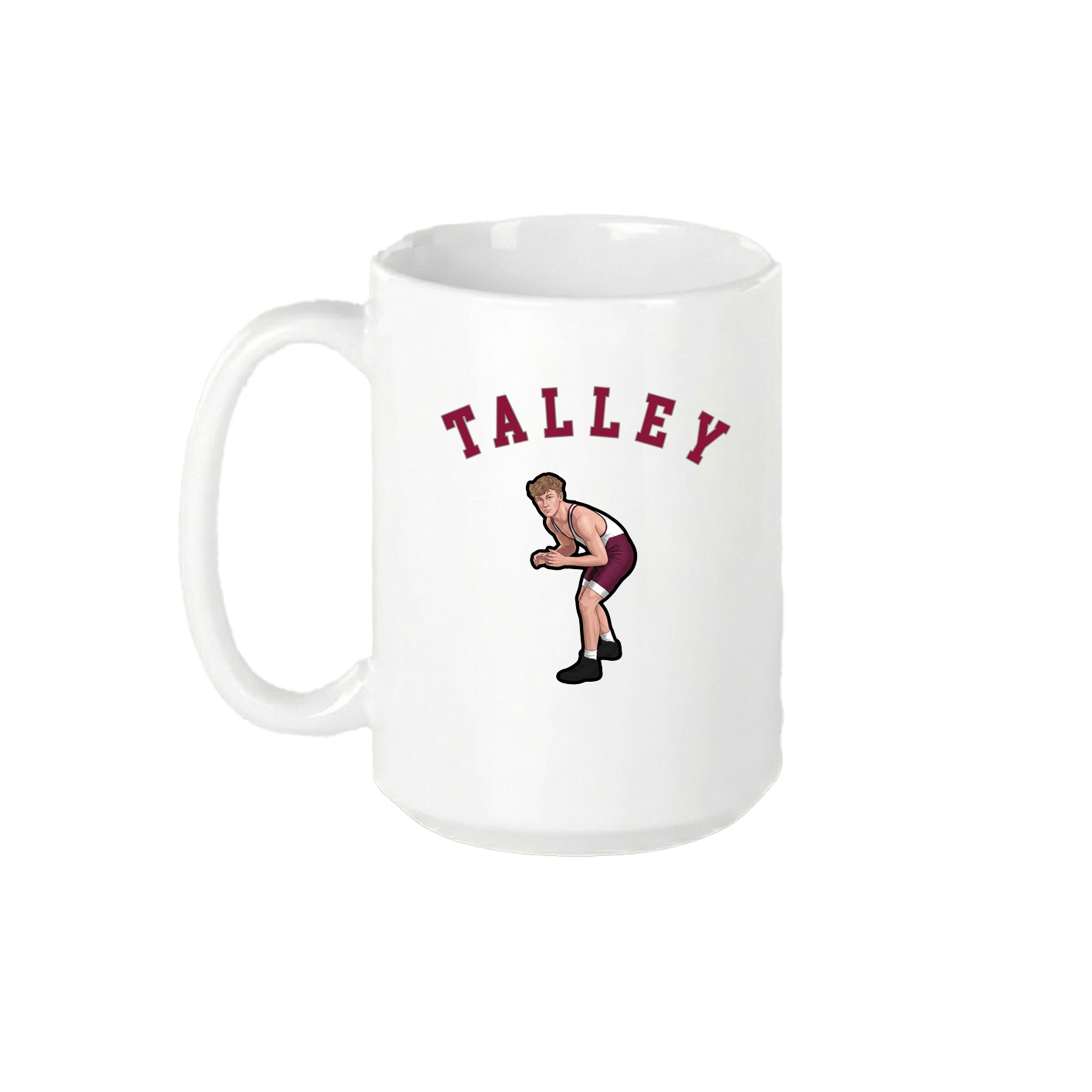 15oz Coffee Mug — Shirsey Arch in White
