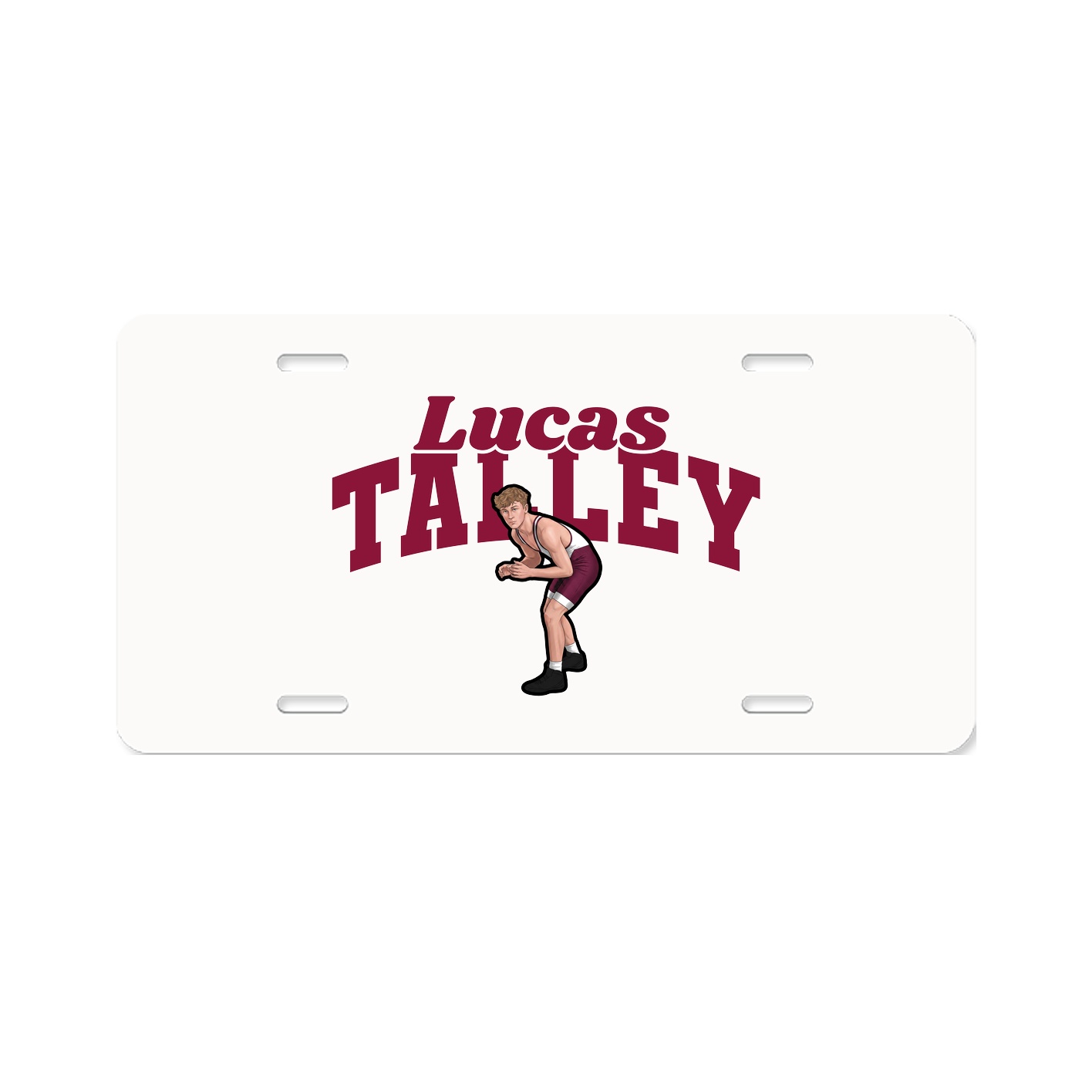 License Plate — Signature Arch in Classic