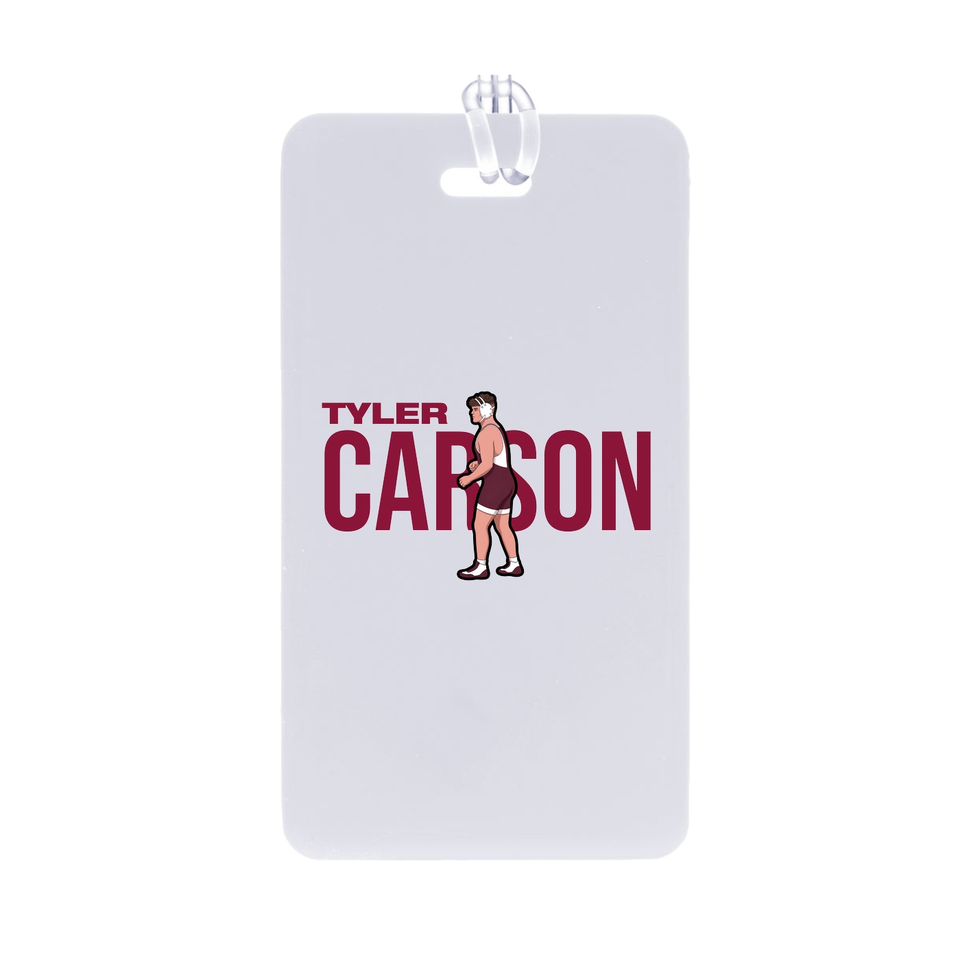 Bag Tag — Player Name in Classic