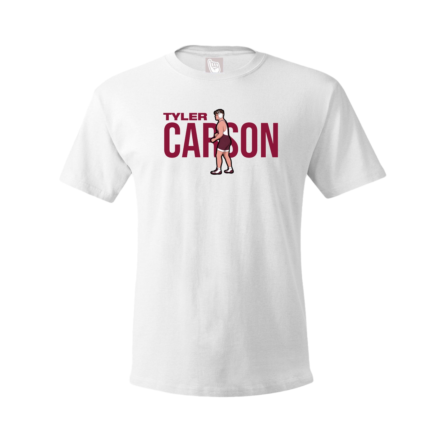 Youth Tee — Player Name in White
