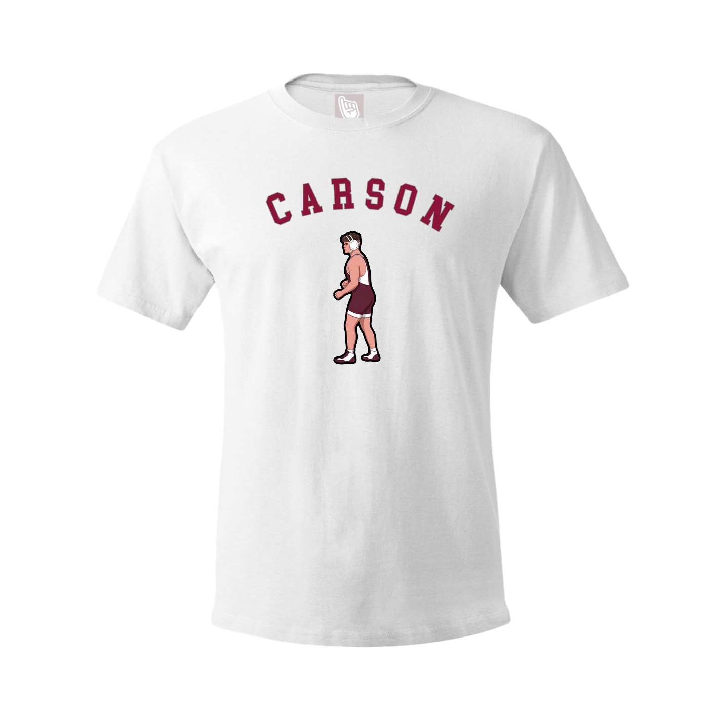 Youth Tee — Shirsey Arch in White