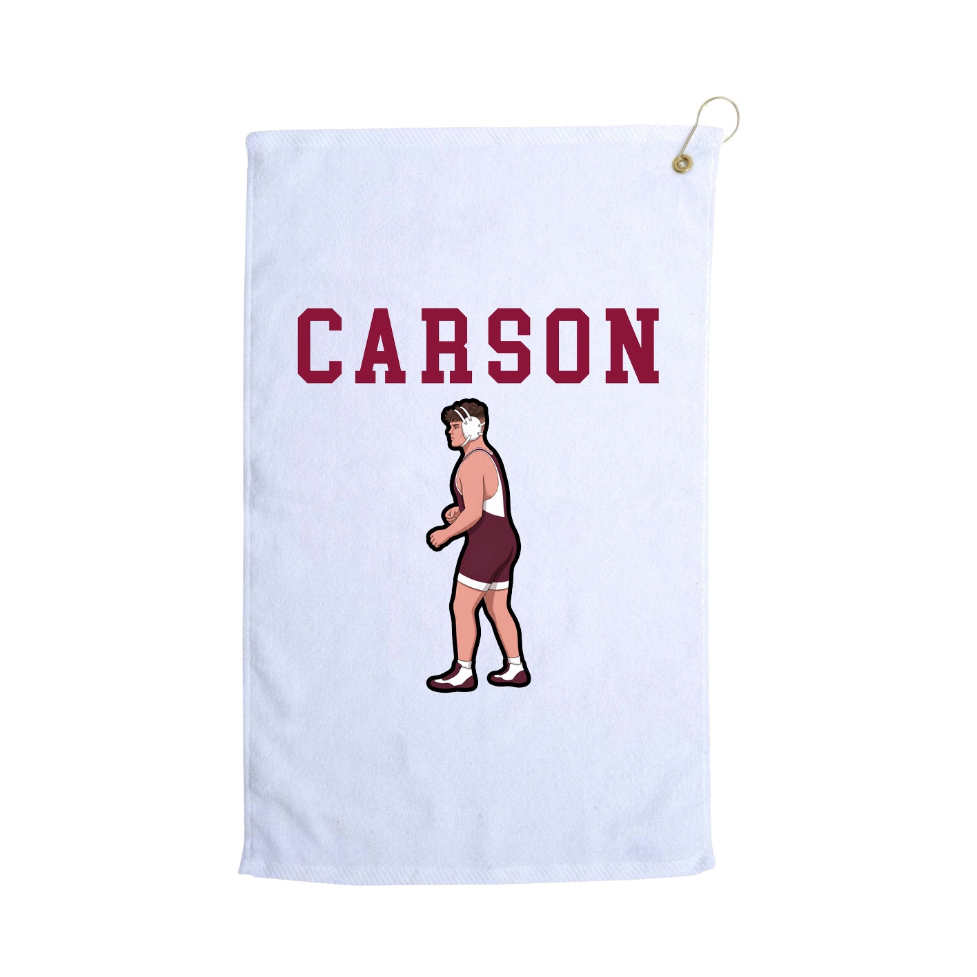 Golf Towel — Shirsey in White