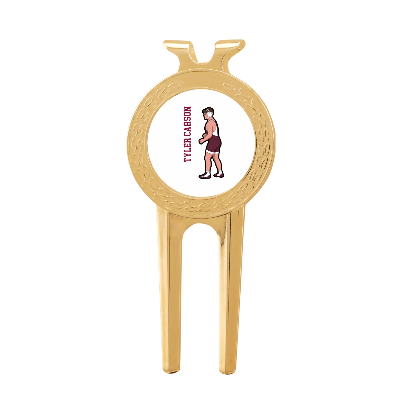 Divot Tool with Ball Marker — Name Vertical in Classic
