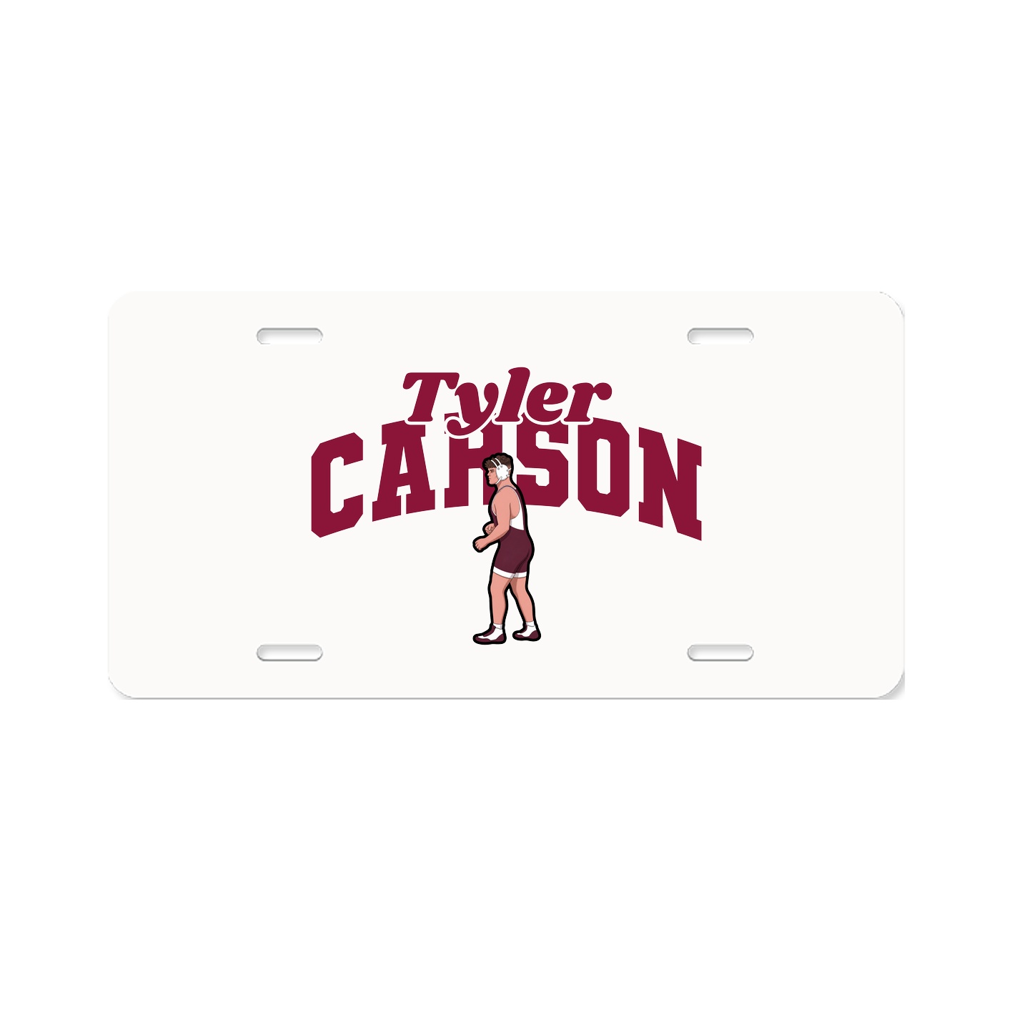 License Plate — Signature Arch in Classic