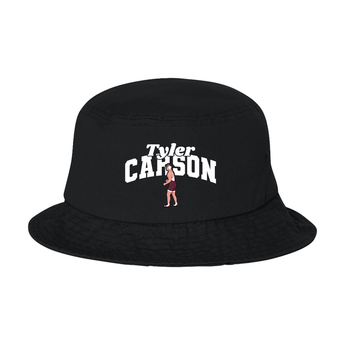 Bucket Cap — Signature Arch in Black