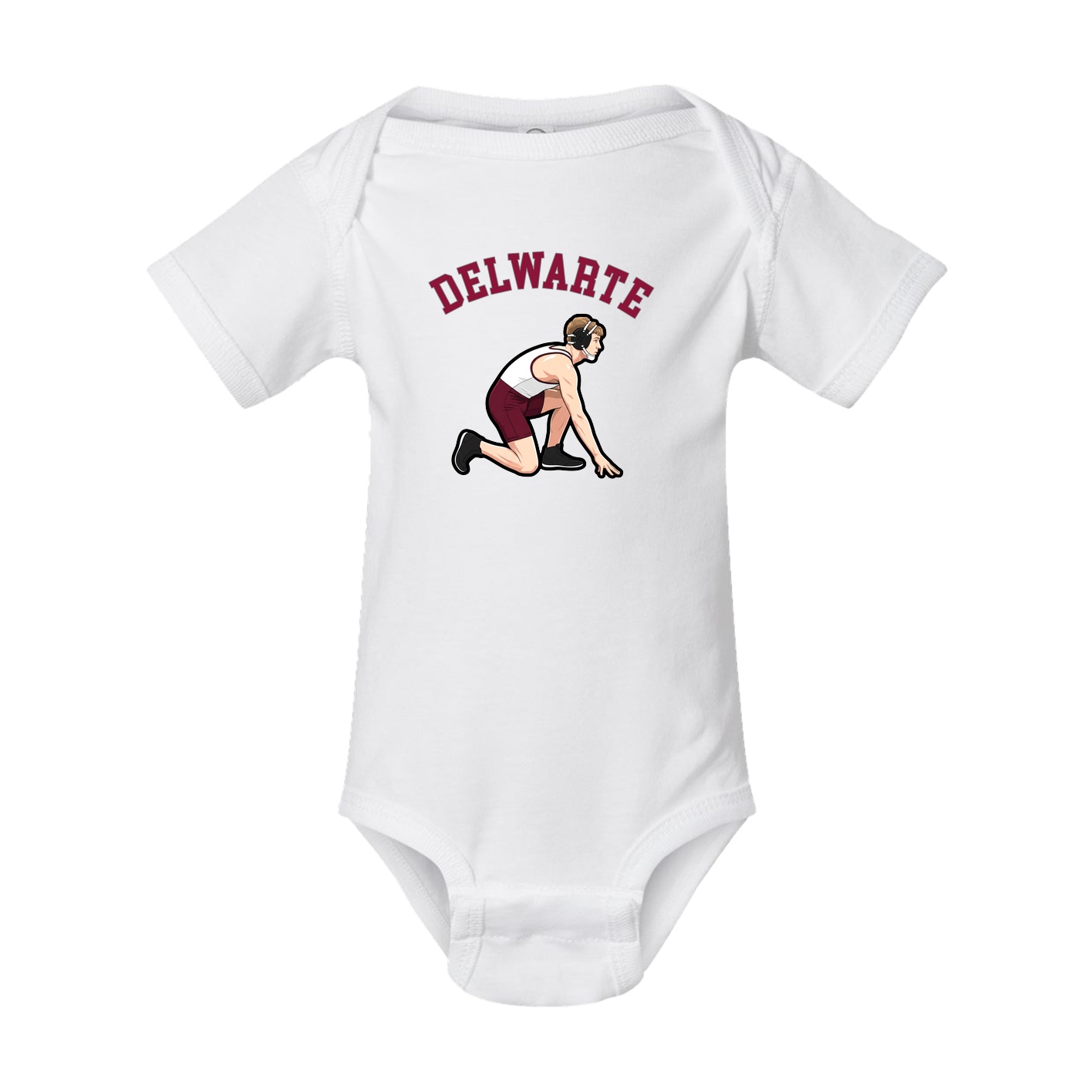 Baby Onesie — Shirsey Arch in White