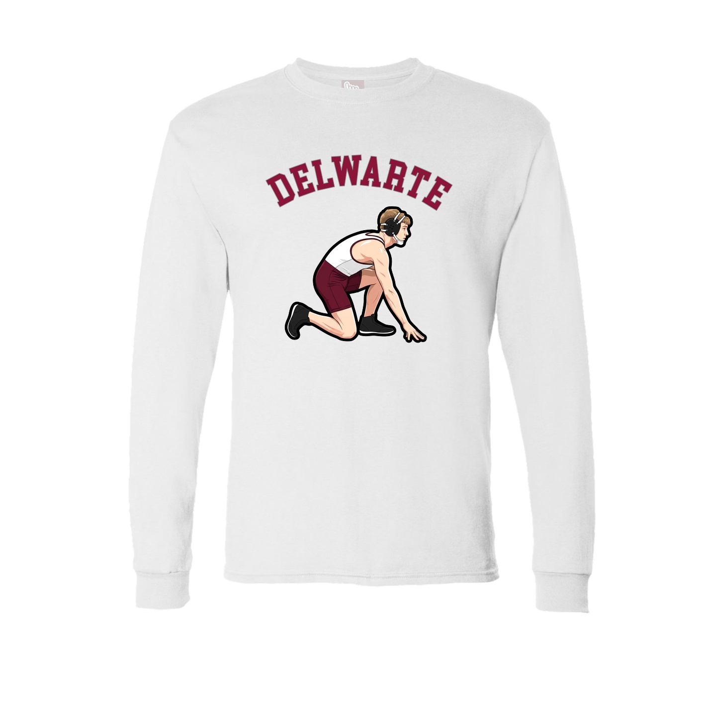 Long Sleeve Tee — Shirsey Arch in White