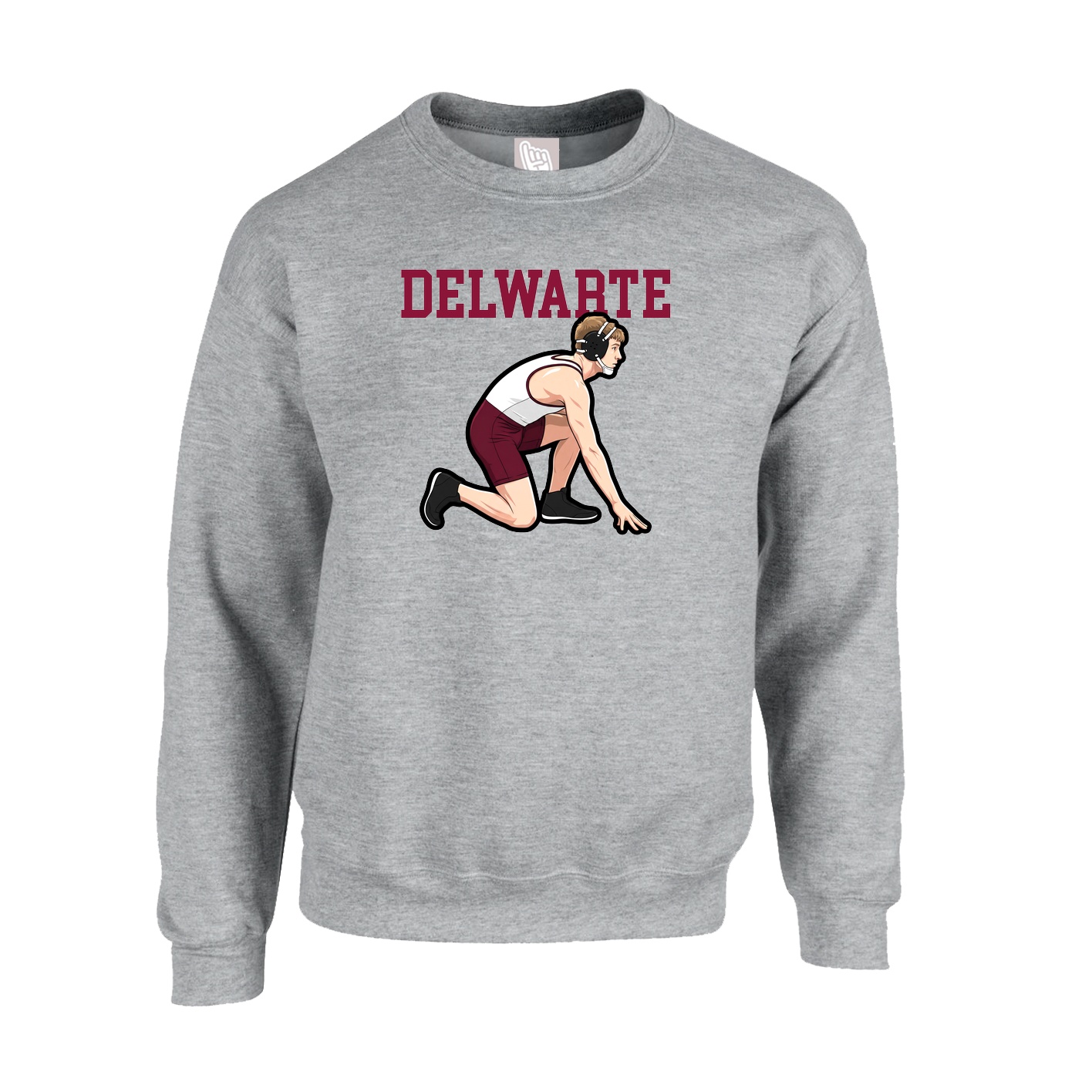 Fleece Crew — Shirsey in Grey