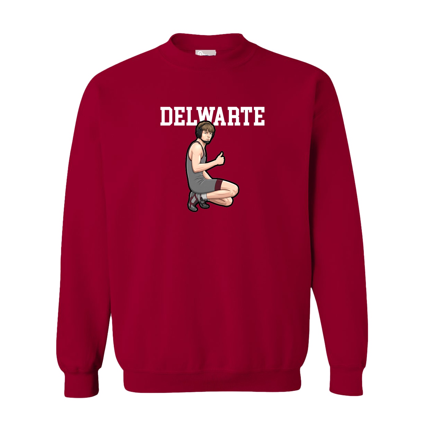 Fleece Crew — Shirsey in Cardinal