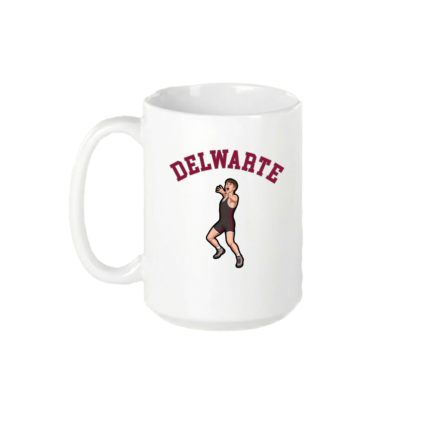 15oz Coffee Mug — Shirsey Arch in White