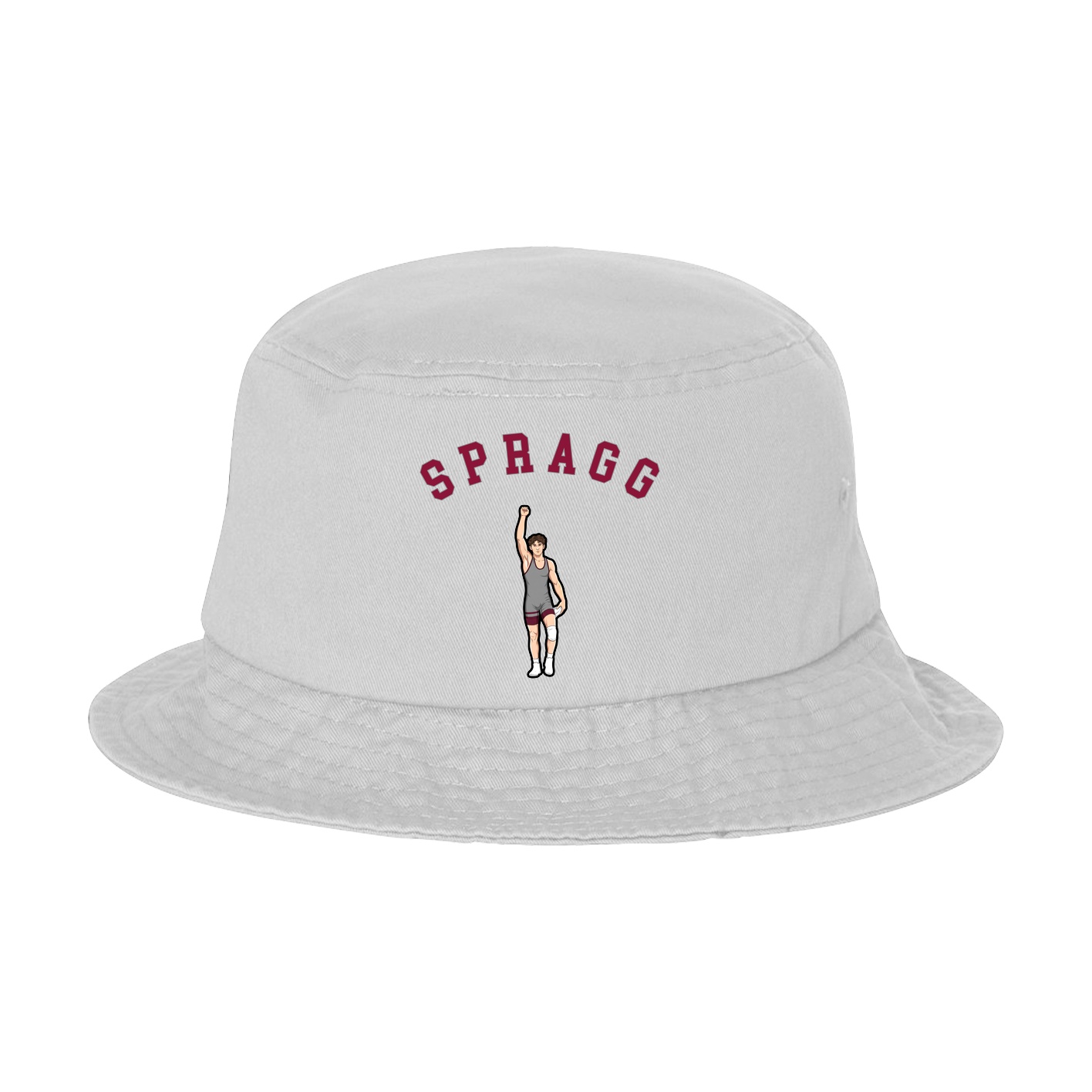 Bucket Cap — Shirsey Arch in White