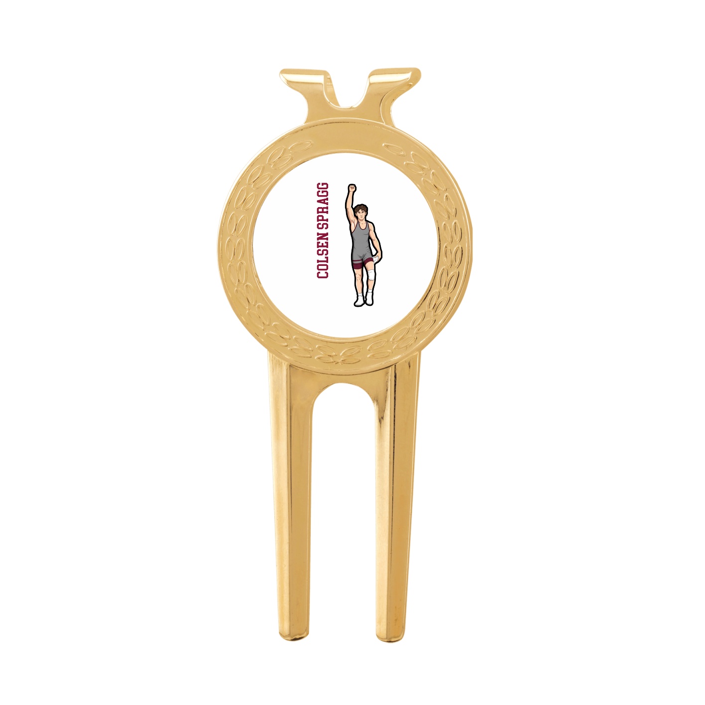 Divot Tool with Ball Marker — Name Vertical in Classic