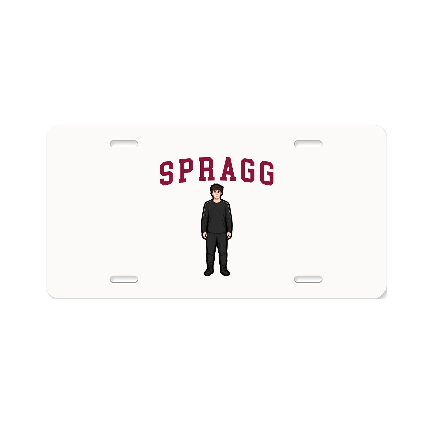 License Plate — Shirsey in Classic