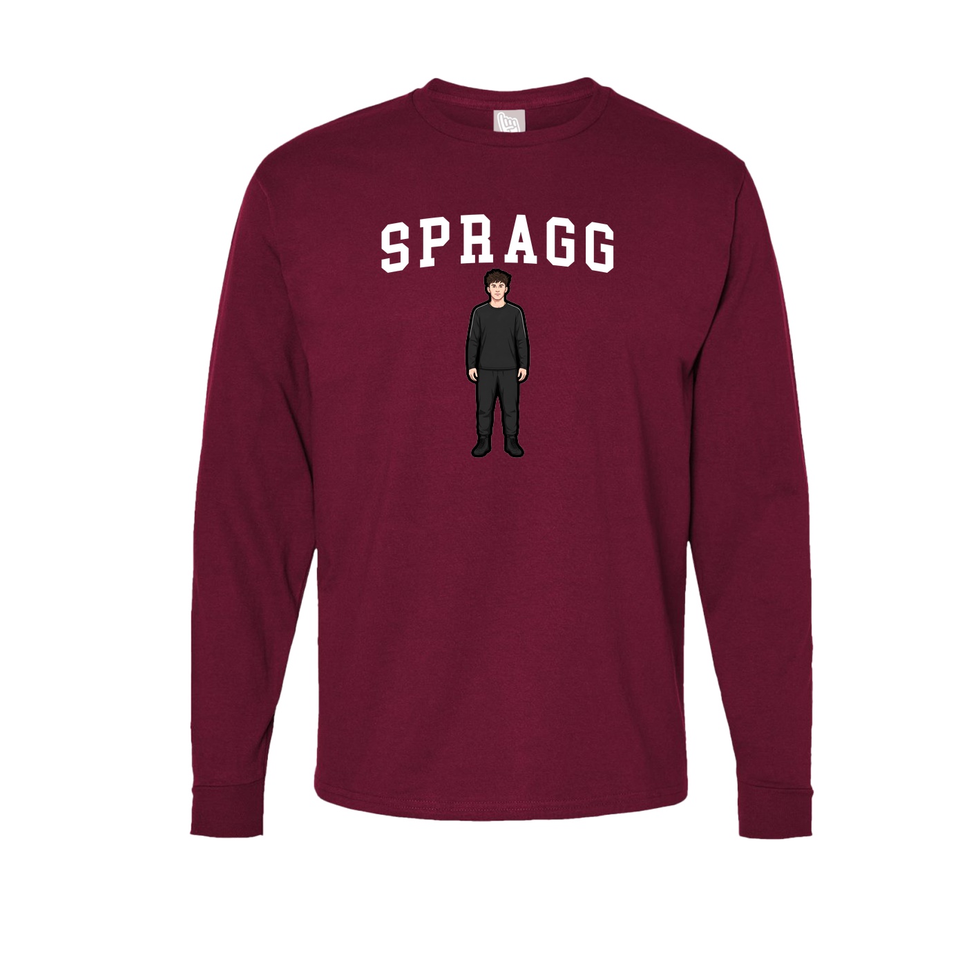 Long Sleeve Tee — Shirsey in Cardinal