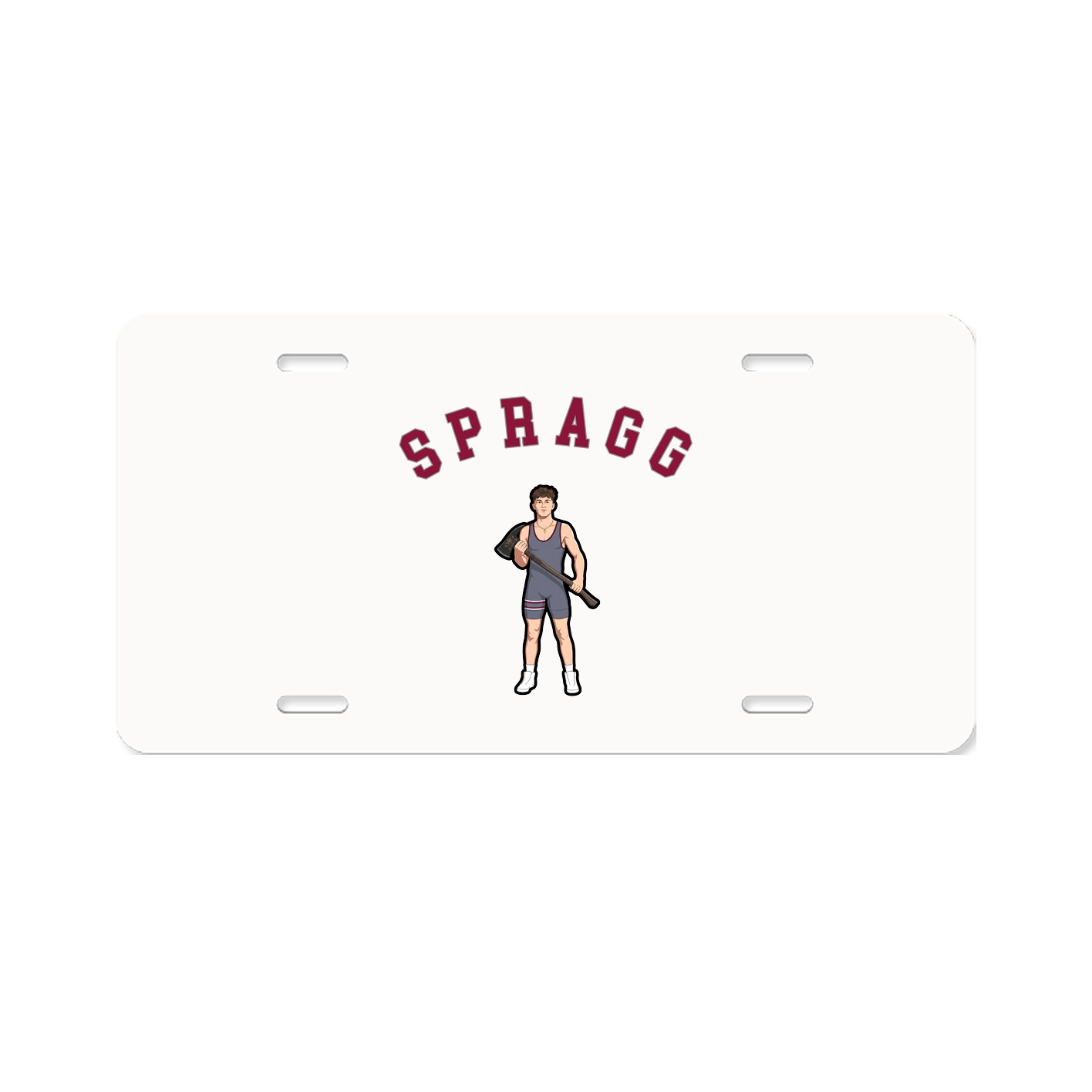 License Plate — Shirsey Arch in Classic