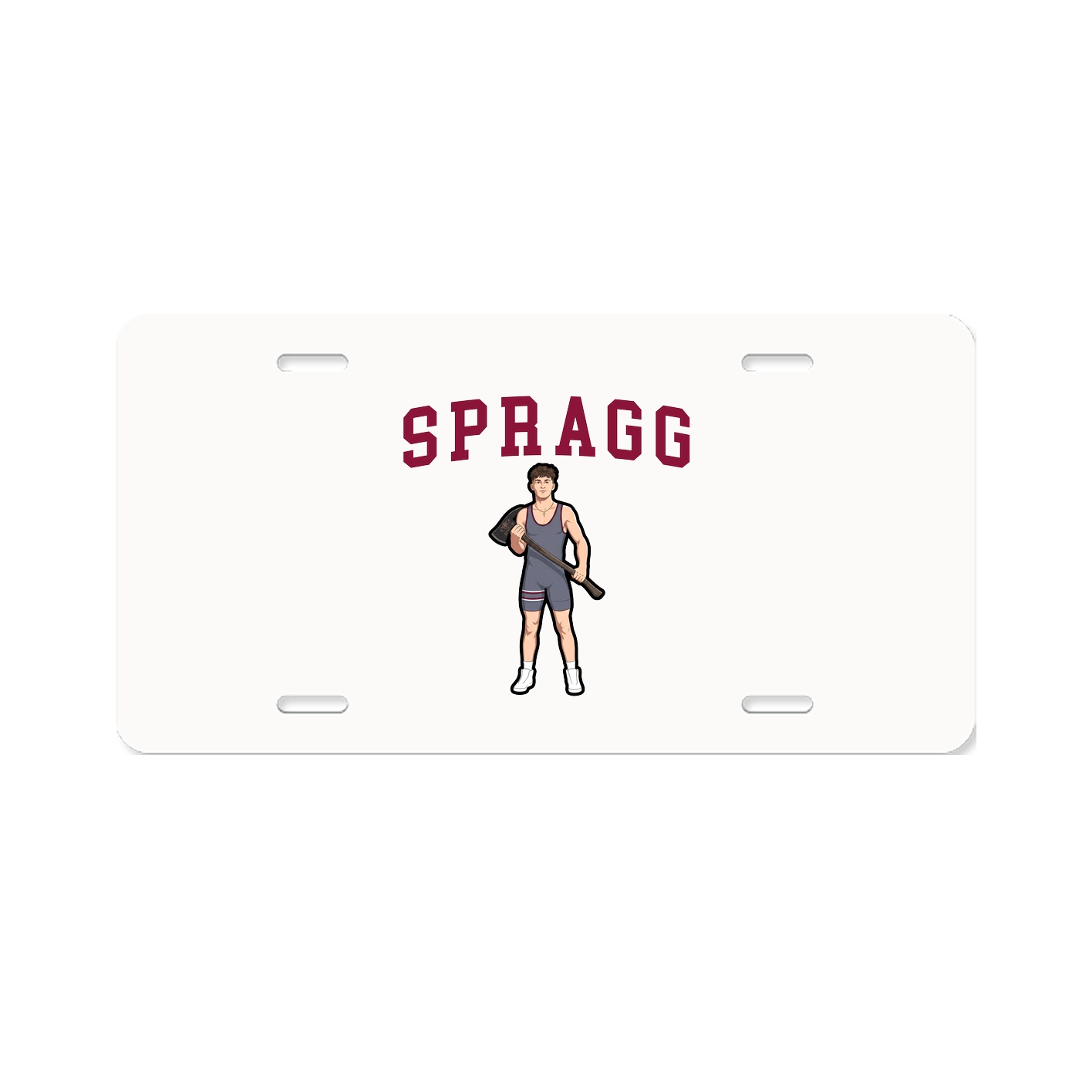 License Plate — Shirsey in Classic