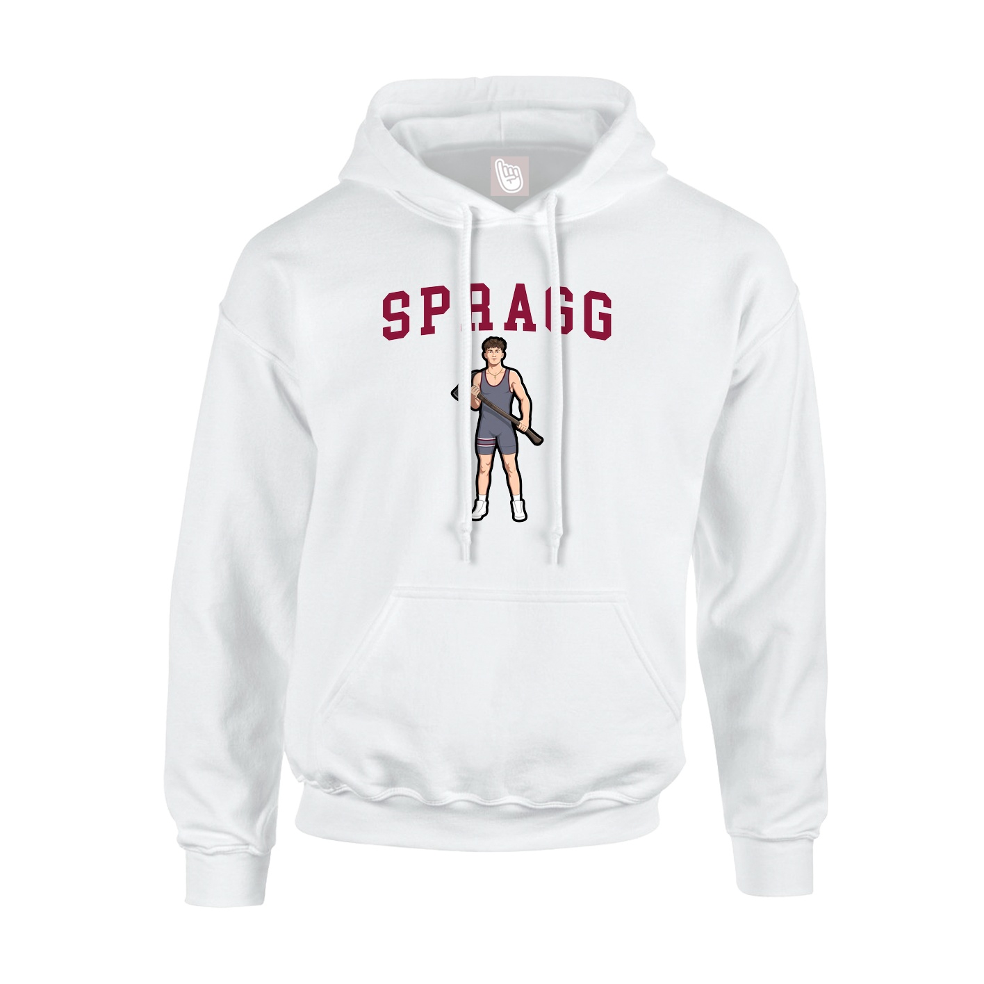 Youth Hoodie — Shirsey in White
