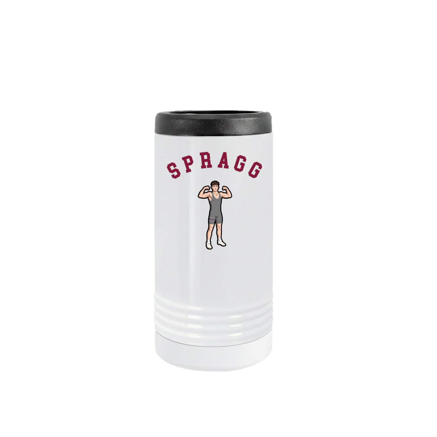 Slim Beverage Holder — Shirsey Arch in White