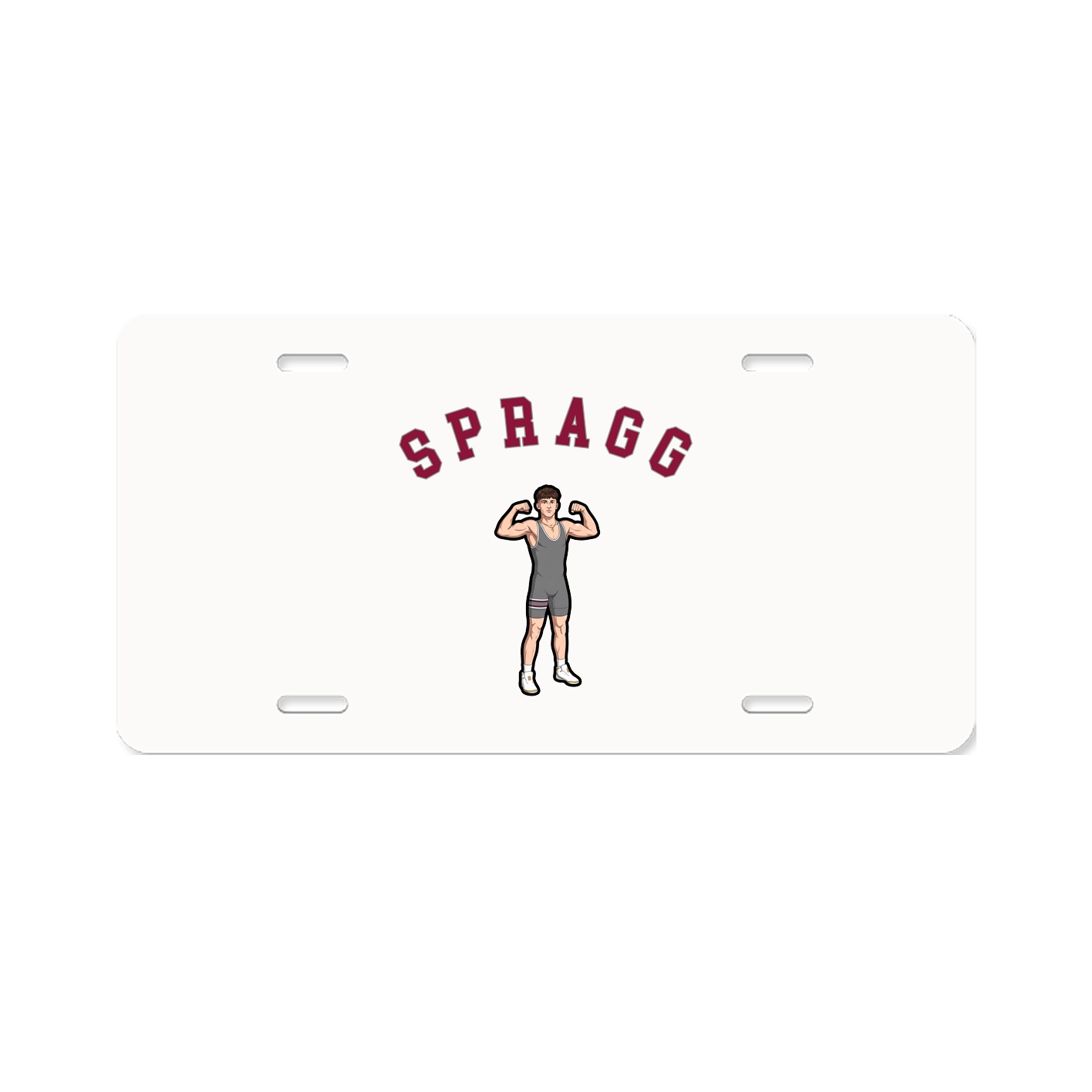 License Plate — Shirsey Arch in Classic